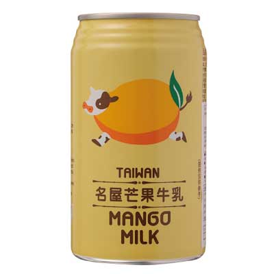 名屋 芒果牛乳（マンゴーミルク） 340ml