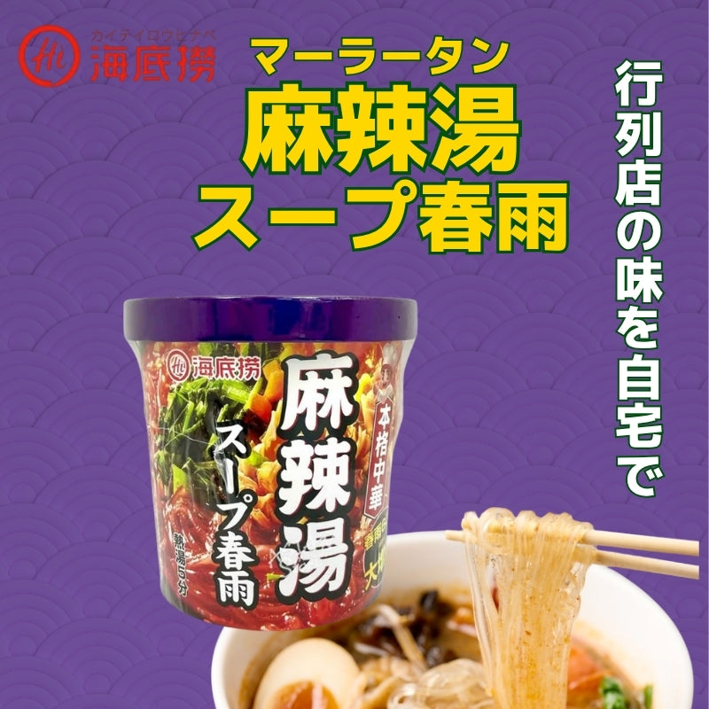 お店の味を再現 海底撈　麻辣湯（マーラータン）スープ春雨 102g　海底労