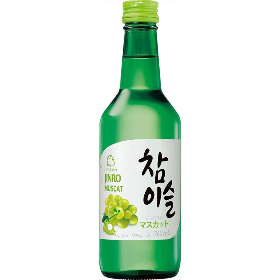 眞露 チャミスル マスカット 焼酎 13度 360ml JINRO 韓国産チャミスル